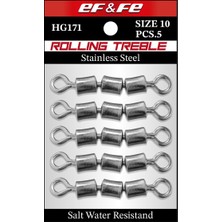 Effe Fırdöndü Rolling Swivel Treble