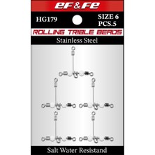 Effe Fırdöndü Rolling Triple Beads