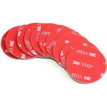 SiHako PM-25708 50MM Yuvarlak Çift Taraflı Bant (10'lu Paket)