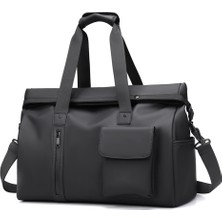 Dekohop Seyahat Çantası Unisex Kabin Boy El ve Omuz Çanta Sıvı Dayanıklı Kumaş Tatil Spor Seyahat Stil Çanta