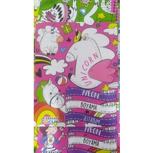 Boyama Seti-8li Neon Boyama Seti-12 Li Boya Hediyeli