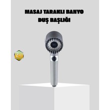 Epilons Yüksek Basınçlı Masajlı Duş Başlığı Su Tasarruflu
