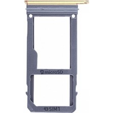 Genos Samsung Galaxy A320 A3 2017 Uyumlu Hafıza Kart ve Sim Demiri (Sim Çekmecesi) (Gold) (SN809231)