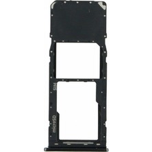 Genos Samsung Galaxy A30 Uyumlu Hafıza Kart + Sim Demiri (Sim Çekmecesi) (Siyah) (SN809250)