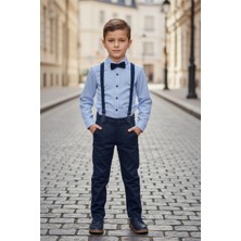 Pina Kids Erkek Çocuk Papyonlu Askılı Ikili Takım