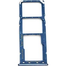 Genos Samsung Galaxy A70 Uyumlu Hafıza Kart + Sim Demiri (Sim Çekmecesi) (Mavi) (SN809317)