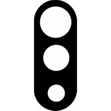 Genos Samsung Galaxy A60 Uyumlu Kamera Camı (Siyah) (SN807398)