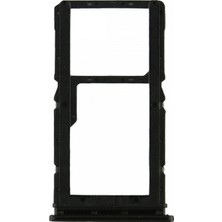 Genos Xiaomi Redmi Note 7 Pro Uyumlu Hafıza Kart ve Sim Demiri (Sim Çekmecesi) (Siyah) (SN809355)