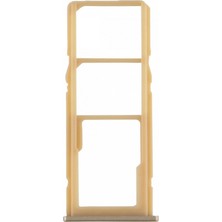 Genos Samsung Galaxy M10 Uyumlu Hafıza Kart + Sim Demiri (Sim Çekmecesi) (Gold) (SN809365)