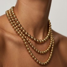 THEIA GemWorks Solvia Üçlü Doğal Taş Kolye