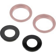 Genos iPhone 13 Uyumlu Ful Set Kamera Camı (Pembe) (SN807555)