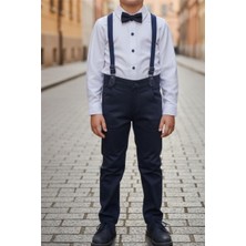 Pina Kids Erkek Çocuk Papyonlu Askılı Ikili Takım