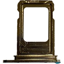 Genos iPhone 13 Pro Uyumlu Sim Demiri (Sim Çekmecesi) (Gold) (SN809595)
