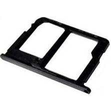 Genos Samsung Galaxy J730 J7 Pro Uyumlu Hafıza Kart + Sim Demiri (Sim Çekmecesi) (Siyah) (SN809424)