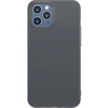 Pazarcan Iphone 12/ 12 Pro Comfort Ince Şeffaf Kılıf Matte Pp KILIF-(5775)