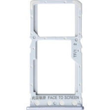 Genos Xiaomi Redmi 6 Uyumlu Hafıza Kart + Sim Demiri (Sim Çekmecesi) (Gri) (SN809234)