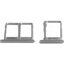 Genos Samsung Galaxy C9000 C9 Pro Uyumlu Hafıza Kart + Sim Demiri (Sim Çekmecesi) (Gri) (SN809333)