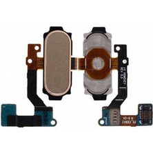 Genos Samsung Galaxy A8 Uyumlu Parmak Izi Okuyucu Home Tuş (Gold) (SN806732)