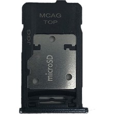 Genos Samsung Galaxy A31 Uyumlu Sim Demiri (Sim Çekmecesi) (Siyah) (SN809550)