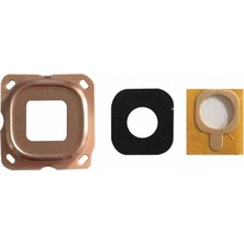 Genos Samsung Galaxy C700 C7 2015 Uyumlu Kamera Camı (Pembe) (SN807268)