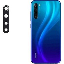 Genos Xiaomi Redmi Note 8 Uyumlu Kamera Camı (Siyah) (SN807371)