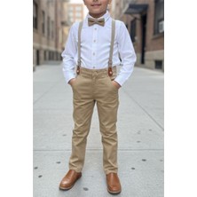 Pina Kids Erkek Çocuk Papyonlu Askılı Ikili Takım