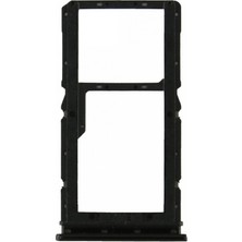 Genos Xiaomi Redmi Note 7 Uyumlu Hafıza Kart + Sim Demiri (Sim Çekmecesi) (Siyah) (SN809353)