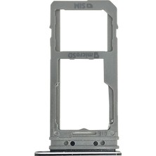 Genos Samsung Galaxy N950 Note 8 Uyumlu Hafıza Kart + Sim Demiri (Sim Çekmecesi) (Siyah) (SN809386)