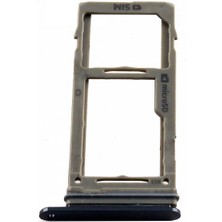 Genos Samsung Galaxy N960 Note 9 Uyumlu Hafıza Kart + Sim Demiri (Sim Çekmecesi) (Siyah) (SN809375)