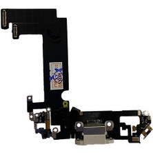 Genos iPhone 12 Mini Uyumlu Bordlu Şarj Soketi (Beyaz) (SN810050)