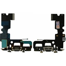 Genos iPhone 7 Uyumlu Filmli Şarj Soketi (Siyah) (SN809990)