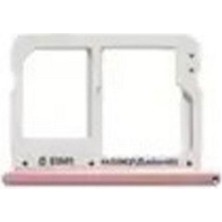 Genos Samsung Galaxy C5010 C5 Pro Uyumlu Hafıza Kart + Sim Demiri (Sim Çekmecesi) (Pembe) (SN809342)