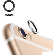 Genos iPhone 6 Plus Uyumlu Kamera Camı (Siyah) (SN807391)