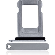 Genos iPhone 13 Pro Max Uyumlu Sim Demiri (Sim Çekmecesi) (Gümüş) (SN809594)