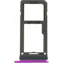 Genos Samsung Galaxy G950 S8 Uyumlu Hafıza Kart + Sim Demiri (Sim Çekmecesi) (Mor) (SN809493)