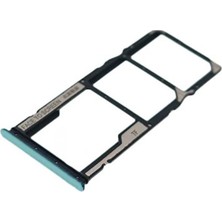 Genos Xiaomi Mi Note 10 Pro Uyumlu Hafıza Kart + Sim Demiri (Sim Çekmecesi) (Yeşil) (SN809404)