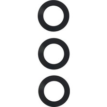 Genos Samsung Galaxy A72 Uyumlu Kamera Camı (Siyah) (SN807460)