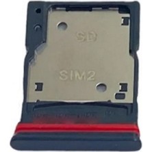 Genos Xiaomi Redmi Note 11 Pro Uyumlu Hafıza Kart + Sim Demiri (Sim Çekmecesi) (Siyah) (SN809418)