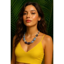 Asteria Elite Ametist Havlit Kuvars Negatif Enerji Kalkanı ve Hafıza Kuvvetlendirme Kolyesi