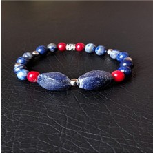 Asteria Elite Lapis Mercan Bilgelik ve Sezgi Için Elit Bileklik