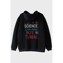 Nuugg Science Like Magic Siyah Hoodie