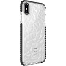 Zore iPhone Xs Max 6.5 Uyumlu Asma Buzz Kapak-Siyah