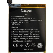 Genos Casper Via A1 Plus Uyumlu 3200 Mah Batarya (SN805435)