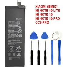 Genos Xiaomi Mi Note 10 Pro Uyumlu 5000 Mah Batarya (SN805688)