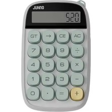 Starseven Sevimli Kare Tuşlu 10 Haneli Ldc Ekran Hesap Makinası Yeşil