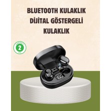 Femina Trendy LED Ekranlı Şarjlı Kablosuz Kulak Içi Kulaklık