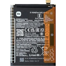 Genos Xiaomi Redmi Note 12 Uyumlu 5000 Mah Batarya (SN805728)