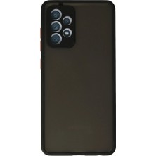 Pazarcan Samsung Galaxy A52 Kılıf Montreal Silikon Kapak - Siyah