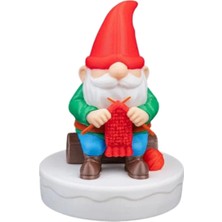 Tp Buğz Eco Lounge Örgü Ören Noel Cücesi 8 cm – Minyatür Kış Masaüstü Dekoru