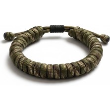 Plentiful Ranger Paracord Bileklik – Kamuflaj Seri Düz